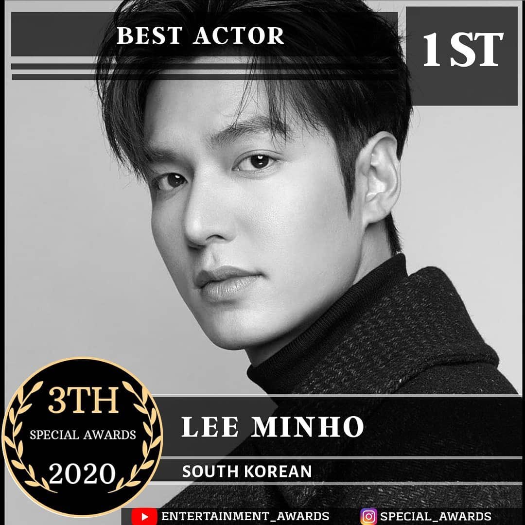 caramelhershey's tweet photo. congrats Lee Min Ho for winning BEST ACTOR 2020 by Special Awards 🎉

#LeeMinho got more than 16k votes! well-deserved! 😻✨ https://t.co/SFjgzbAzxy