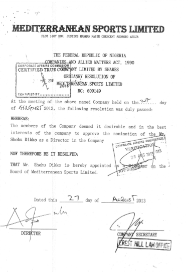 His prior relationship with Mediterrenean also constitutes a conflict of interest with duty, and a violation of the section 5 of the Code of Conduct Bureau and Tribunal Act 1991.  http://bit.ly/2LUmx2X&nbsp;