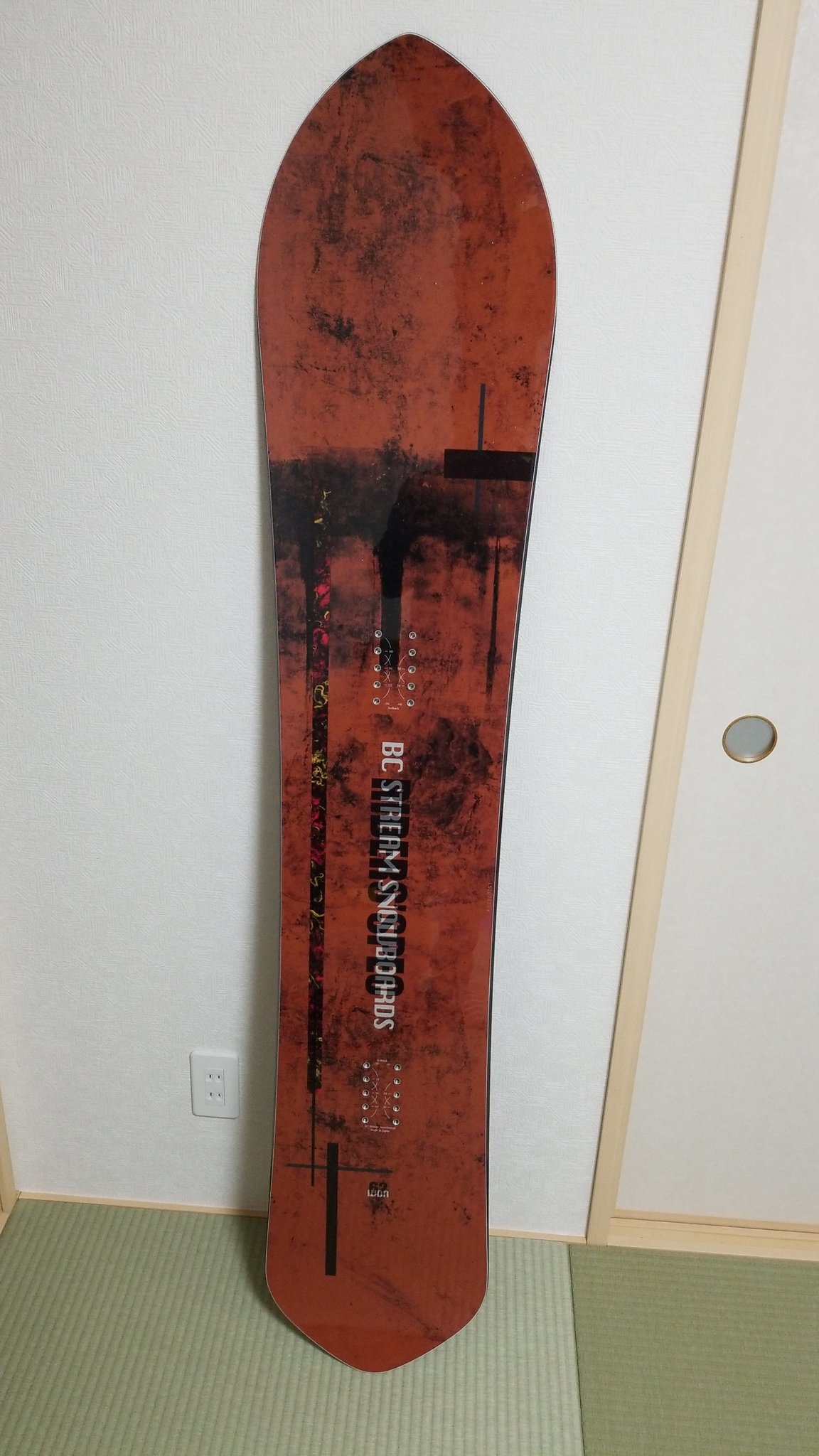 スノーボード BCstream H 158 25-26 BC STREAM H 154/158/162/166 ディレクショナル バリアブル