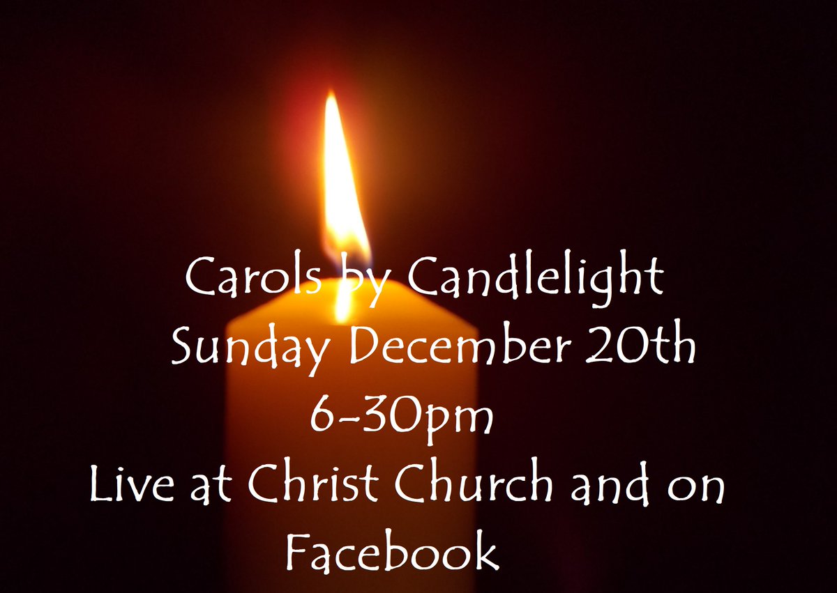 Advent Calendar  December 20th
#christmasisntcancelled #ComfortAndJoy #christchurchlye