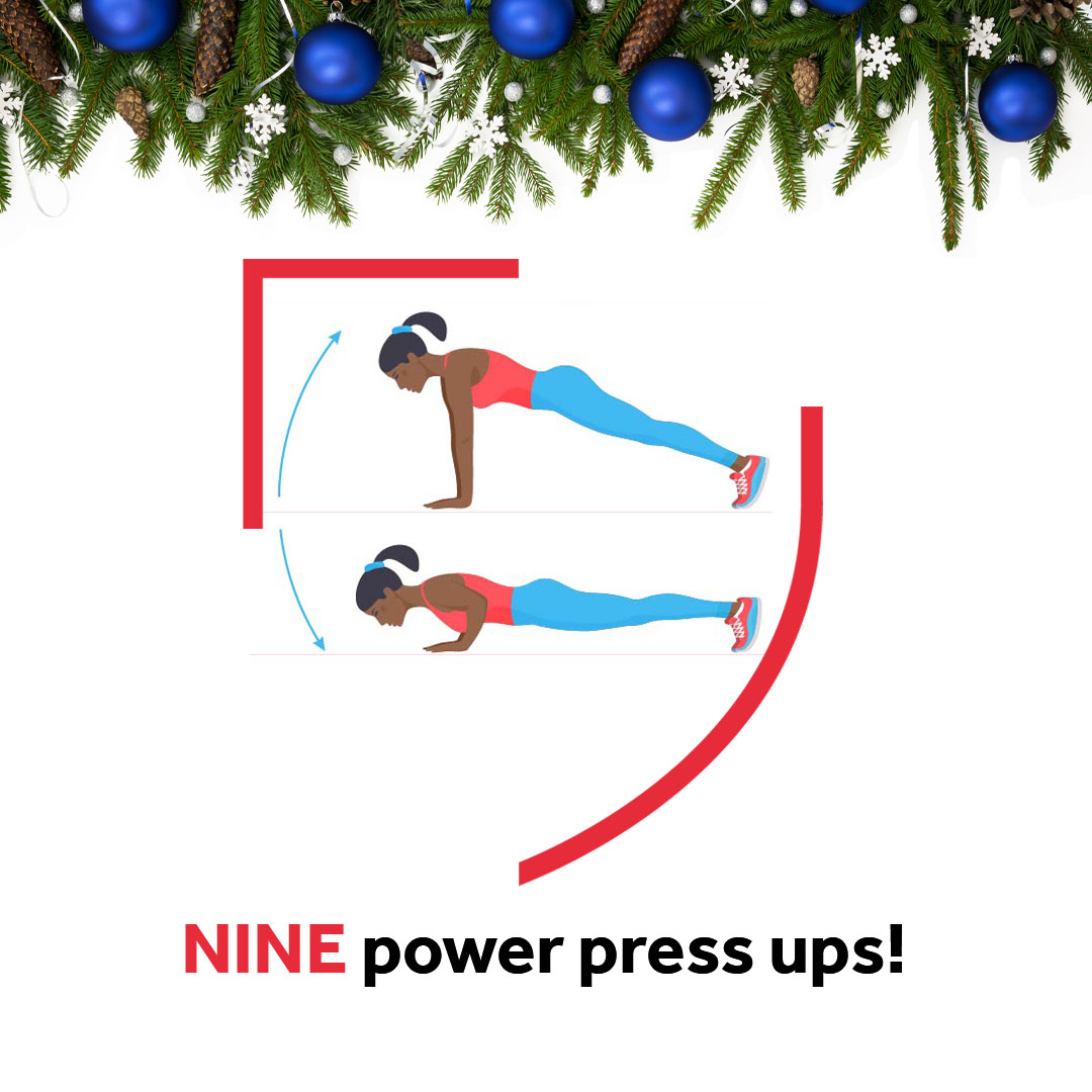 policecareuk's tweet photo. On the NINTH day of Christmas Police Care gave to me...
NINE power press ups, 8 lengths swimming, 7 stars jumping, 6 secs planking, FIVE BURPEEEES, 4 bunny hops, 3 km cycling, 2 miles of running and a medal to hang on my tree! π΅
#PoliceGetActive #12ActiveDaysOfChristmas https://t.co/4MO1BYxchn