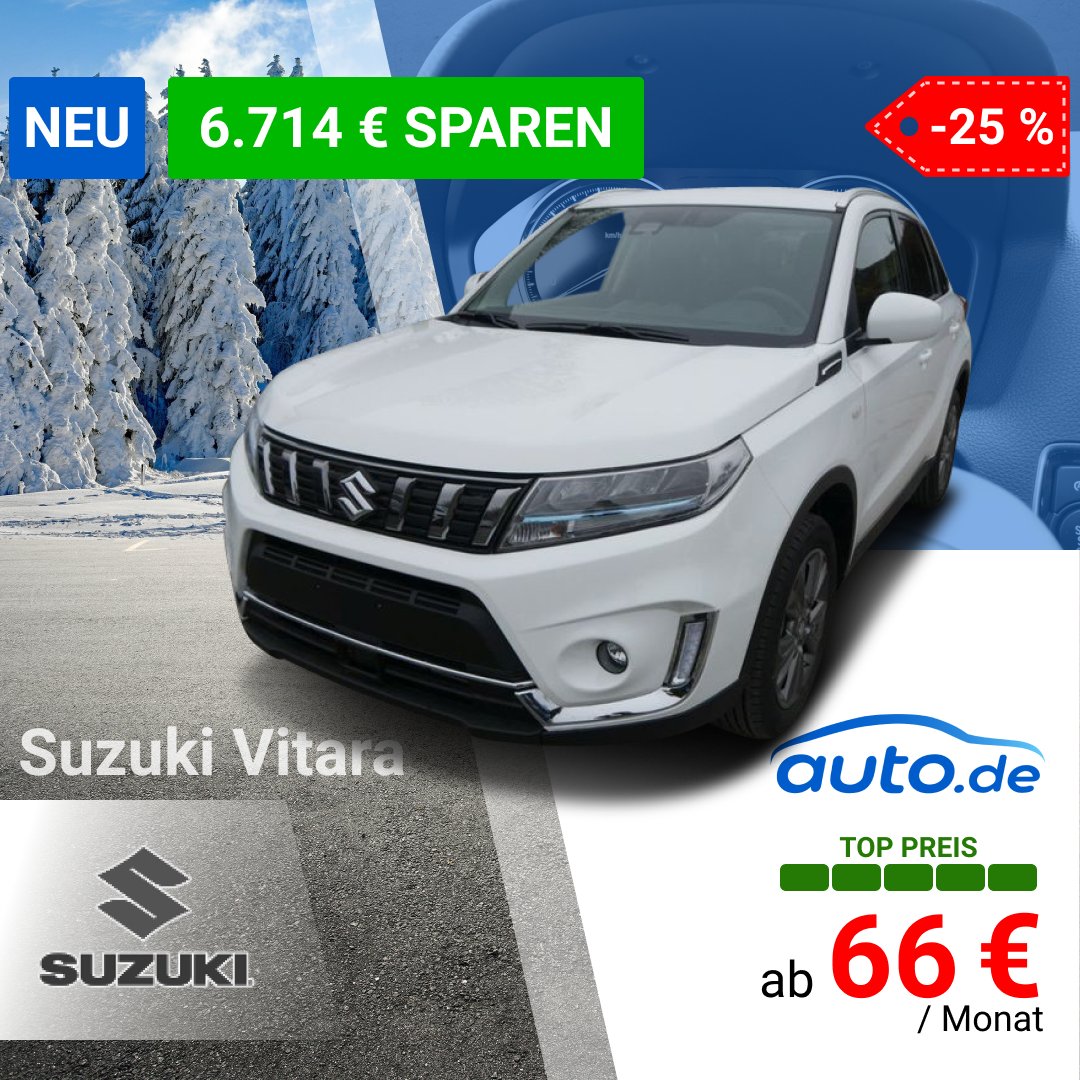 auto_de's tweet photo. ❄️ Mit DEM kommen Sie problemlos durch den Schnee! ❄️
➡️ https://t.co/vOebM9QxCT

#suzuki #vitara #schnee #autode https://t.co/qqfOR9wGAU