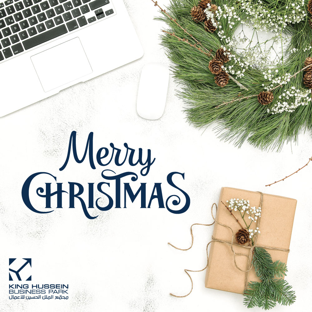 فريق مجمّع الملك الحسين للأعمال يتمنى لكم عيد ميلاد مجيد وسنة جديدة مليئة بالنجاحات والسعادة!

#KHBP #KHBPJO
#Christmas 
#عيد_الميلاد