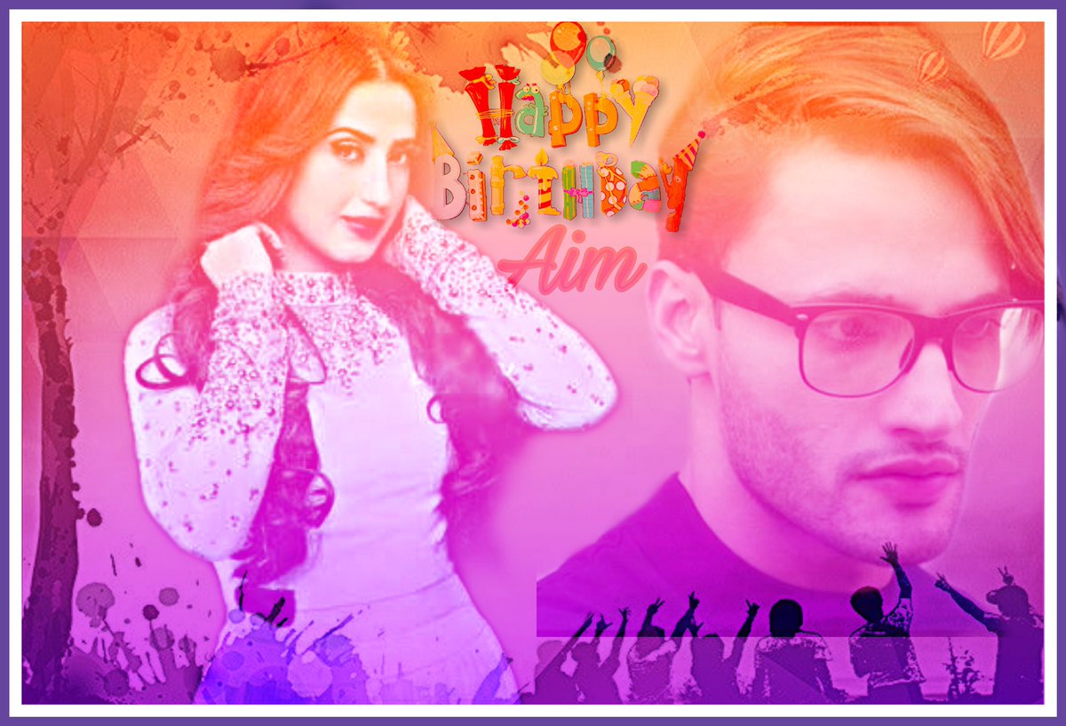 Happy Birthday Aim..! @AimanKhan_A Hamesha Khush Rho..Life Main aagy bharo..Zindagi ki hr khushi naseeb ho..Ameen..! #HBDAim