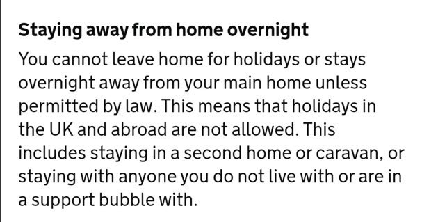 Whether or not support bubbles can stay overnight comes down to your understanding of this quite confusingly constructed sentence. #Copywriting
