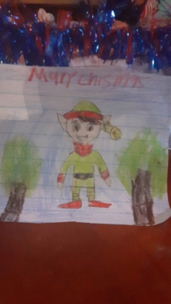 Gwenae5's tweet photo. Our Elf Drawing contest was a hit! The kids worked so hard to outdo me! 😊 @PetersenHISD  @DanitraArredon1  #ThisIsPetersen https://t.co/89VaLiRgzc
