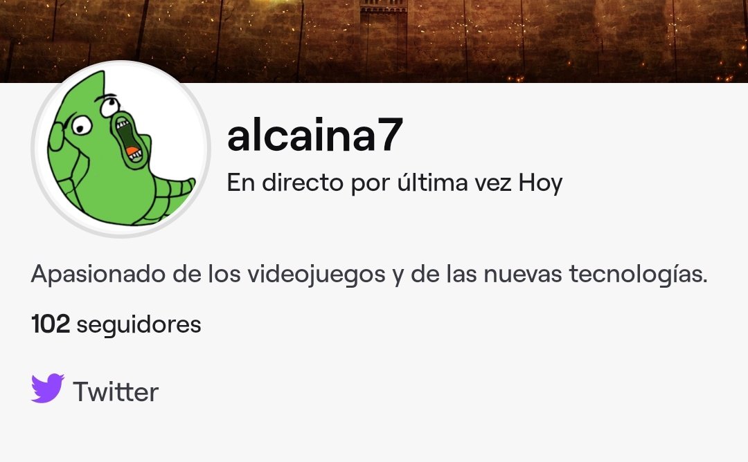 alcaina7's tweet photo. Más de 100 seguidores en #Twitch! Gracias por todo el apoyo, a seguir sumando! 💪 https://t.co/DUa9dgK3mX