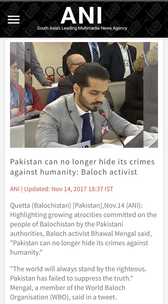 Surveillance was made necessary because his brother Javed & nephew Bhawal Mengal actively began reorganizing Mengal tribal commanders as Abdul Qadir Kalmati aka Rocket formerly associated w BLA in 1970s sponsored by KGB/KHAD/RAW, into a new militant org Lashkare Balochistan./3