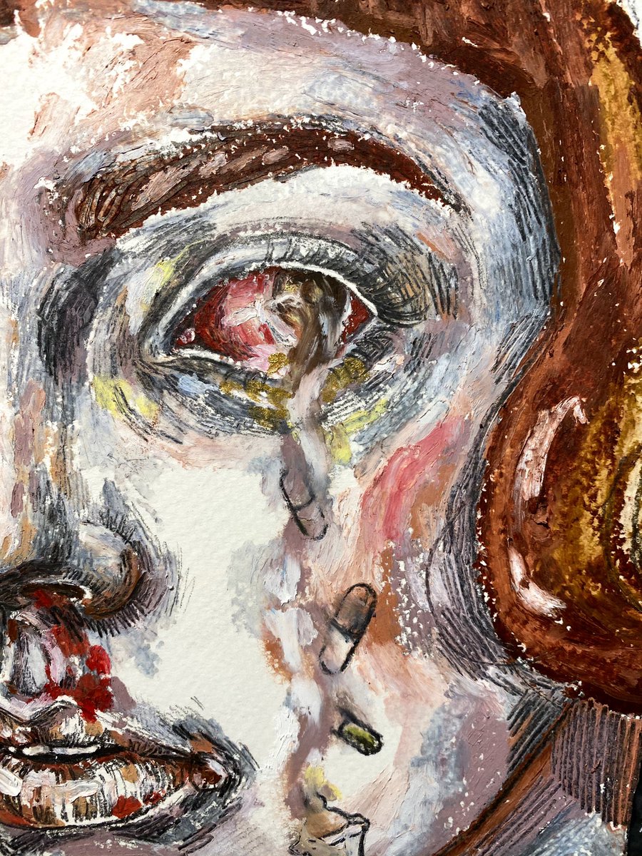 gloriecoeur's tweet photo. oil pastels are fun🤍✨ https://t.co/FSVssZPPL3