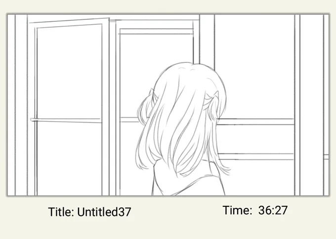 Today I'm finally done with 61 lineart frames yay! -animatic on progress-oh god been doing this for 3 days straight... 