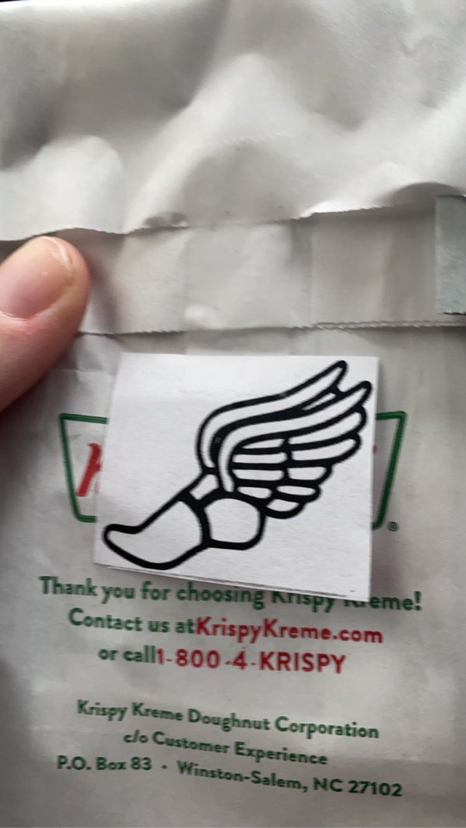 FiALexSC's tweet photo. THANK YOU @krispykreme in Lexington SC for helping us celebrate our friend that we miss so so much! Too much rain to run this morning, but 24 PAX still showed up and remembered her well. 💕#doitfordigits https://t.co/hEeq1yyxwS