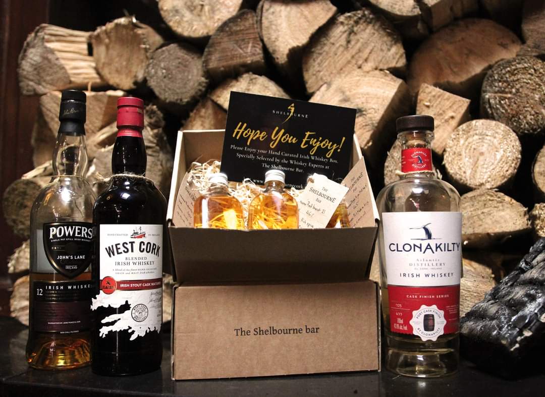 Shelbournebar's tweet photo. Looking for a local gift this Christmas?
We love our Rebel Intentions Cork Whiskey Box. 3 50ml measures of Cork Whiskeys, handwritten tasting notes and a tasting video!
Shop on our website. Make sure to choose click and collect!
https://t.co/rdcHXjgNpM
#shoplocalcork https://t.co/YhOIvjh4OA