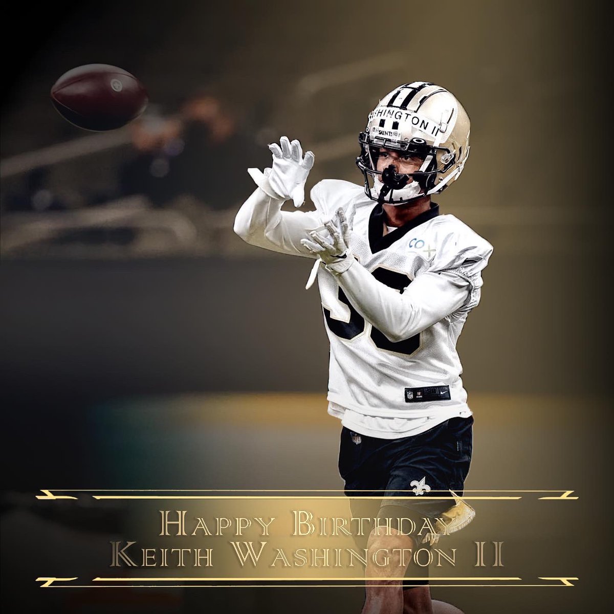 iconsports360's tweet photo. sag season! help us wish client and friend Keith Washington II(@kwashingtonii) a very happy birthday! Enjoy your day, KW! 🖤
.
.
.
#IconsLiveHere #DBElite #Saints #WhoDat #KWII @Saints https://t.co/Rz307jAa2h