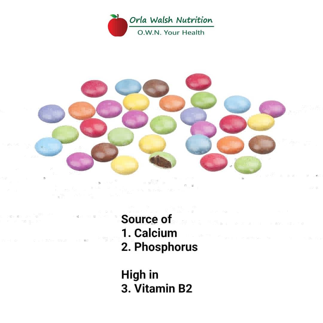 When we talk about certain foods, we seem to forget that they too contain vitamins and minerals. Anyway...