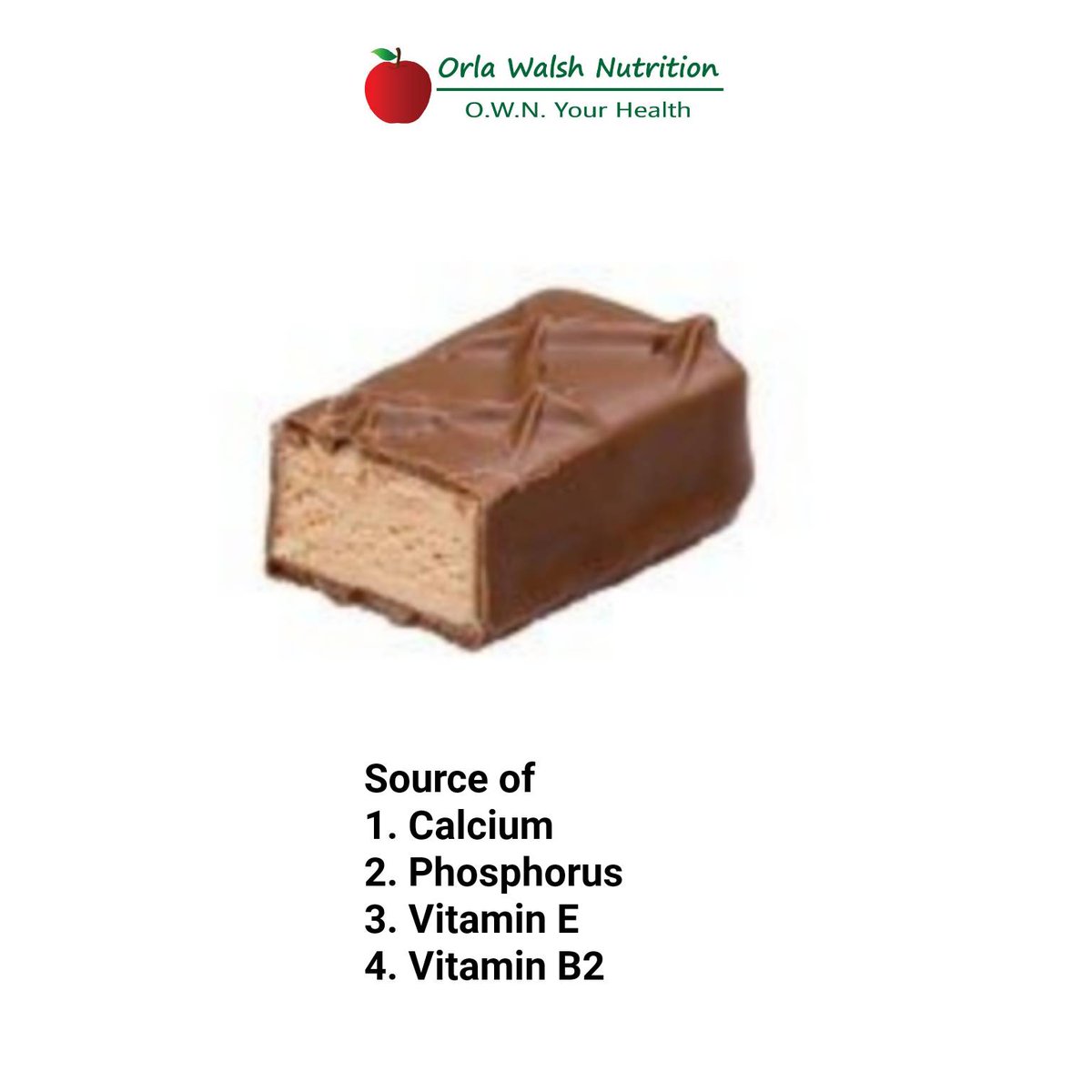 When we talk about certain foods, we seem to forget that they too contain vitamins and minerals. Anyway...