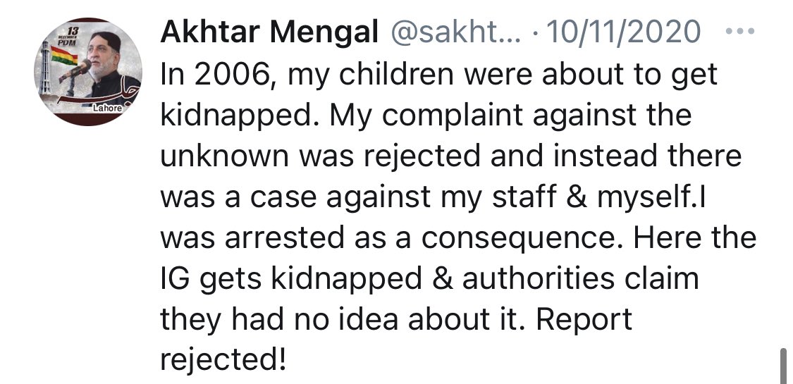 Now, I’ve provided details of the entire incident, it’s upto you to decide whether it was a case of his children’s “attempted kidnapping” or a case of him considering himself above the law & hiding his own unlawful conduct behind trumped up accusations of “state brutality.”/48