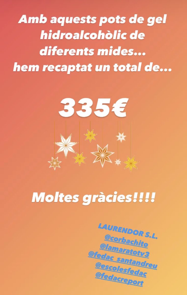 AfaFedacSantAnd's tweet photo. Recaptació en 2 de les iniciatives q vam organitzar per @la_marato , tot un èxit gràcies a tot@s! Ara a pujar el marcador de la nostra campanya durant el dia, i al final de la jornada la recaptació final!
https://t.co/jaD4EKhngC
@FEDACSantAndreu
#AFA #TotsSomAFA https://t.co/B6Rrljg2Si