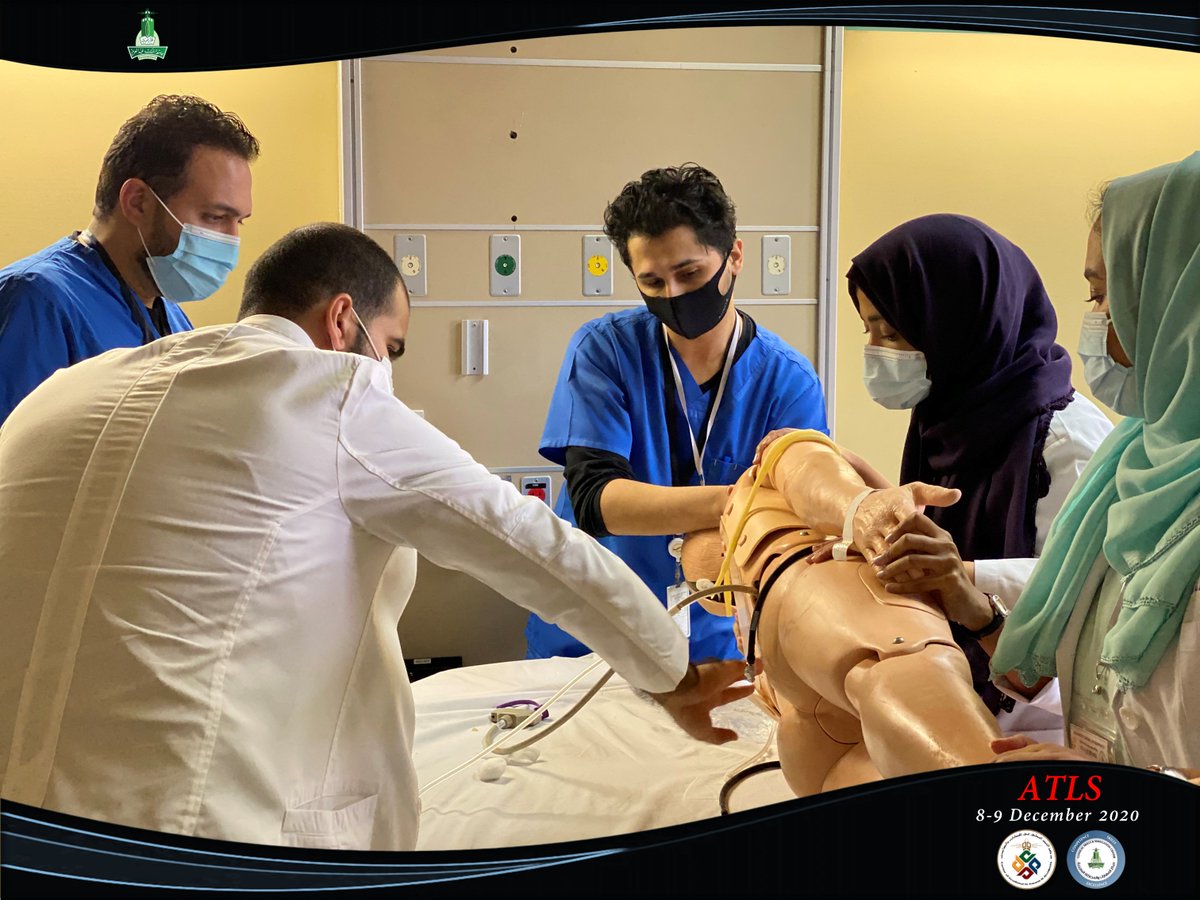 ATLS course
on 8-9 December, 2020
- Practicum Skills -

<a href="/Dralmarhabi/">Dr.Almarhabi, Yahya</a>
@dr_MohdEssam 
<a href="/CSSCKau/">ClinicalSkills&SIM</a> 
<a href="/KAUHospital/">الـمـسـتـشـفــى الـجـامـعــي</a>
<a href="/SGMsaad/">د. سعد الـغـانم</a>
<a href="/doctorksa/">DoctorKSA Medical</a>
<a href="/GlobalMedEvents/">Medical Events 🇸🇦</a>
