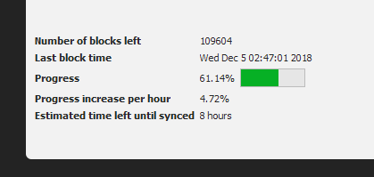 I don't know if this is my ISP capping my download limit, but the longer we go on, the longer the progress meter says it will take...