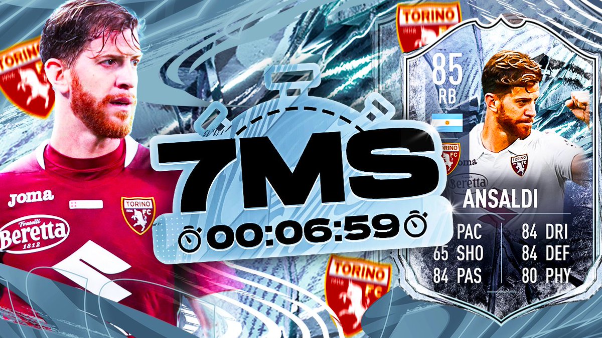 Chuffsters's tweet photo. New video is out 👀🔥 #FIFA21
⚽️7 MINUTE SQUAD BUILDER VS JACK54 | FIFA 21 FREEZE ANSALDI⚽️
Watch it here >>> https://t.co/n1hlLKYLxd
#7MS #FUT #RTTF #Freeze https://t.co/VUeQP8xV12