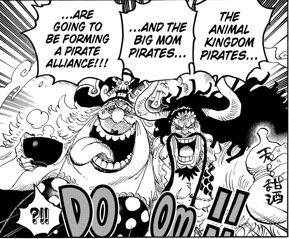 [THREAD ONE PIECE]:Analyse/théorie:Big Mom trahira-t-elle Kaido durant la guerre d’Onigashima?