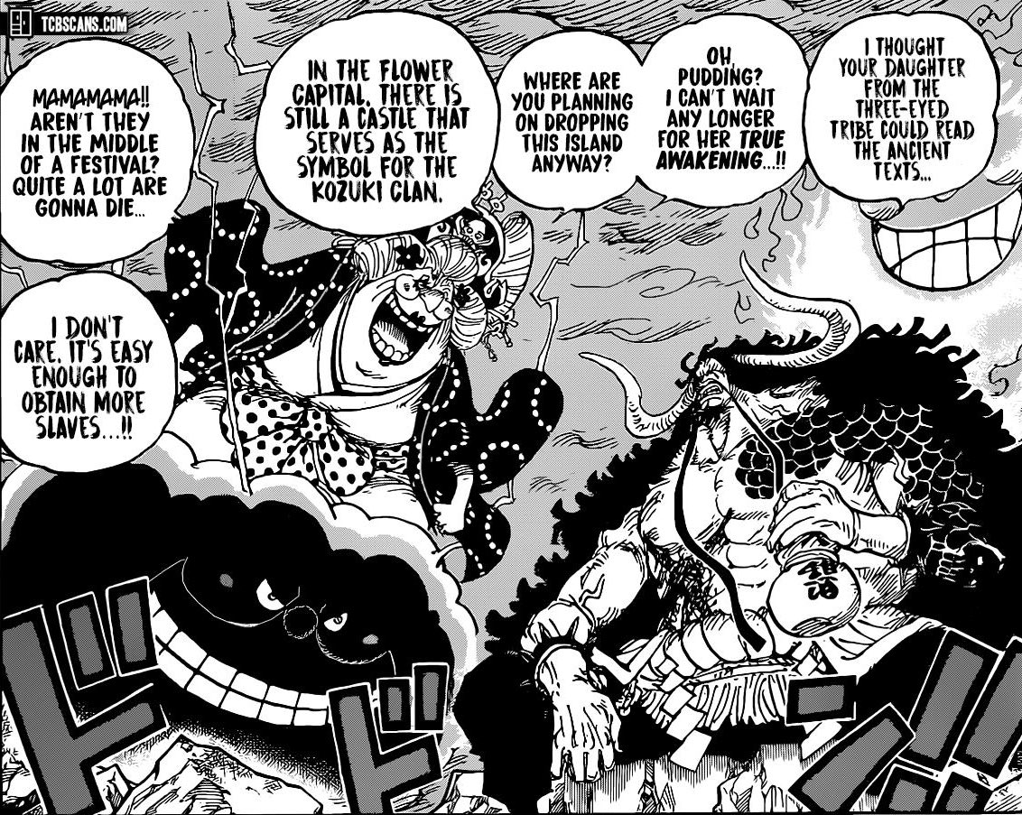 Tout d’abord, pourquoi certains pensent que Big Mom va le trahir?Globalement pour 3 raisons:-elle a montré avec Judge qu’elle n’hésitait pas à trahir;-certaines de phrases sous-entendraient une trahison;-2 Yonko à battre en même temps serait impossible pour l’alliance.