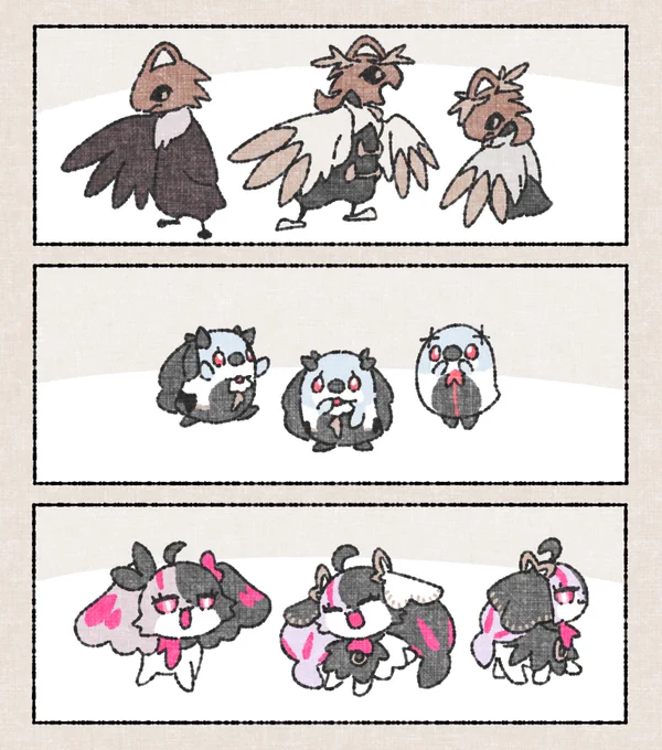 #ド直球に言いますがフォローしてください
にじさんじと動物が好きです!
なにかににてるいきものとかオリジナルのモンスターとか描いてます??? 