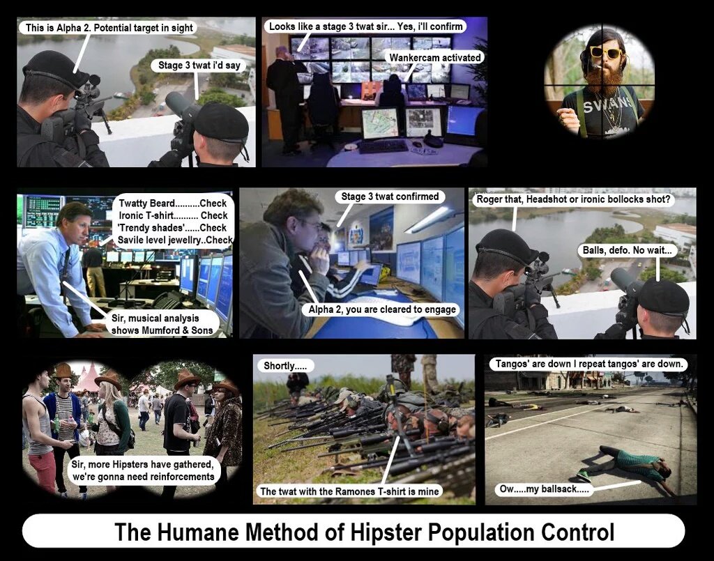 Another visit with Geoff which crosses over into my unreasoning comedy hatred of hipsters