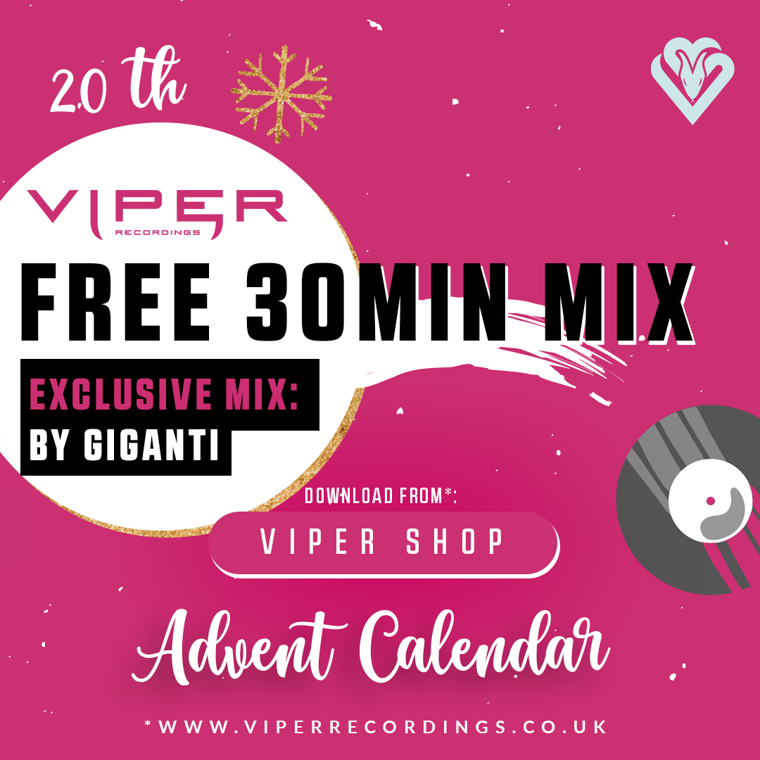 Advent Calendar Day 20 🎁

Grab a free 30 minute mix from <a href="/Gigantimusic/">Giganti</a> now on our website, full of absolute heaters to keep you warm this Christmas 🔥🔥🔥