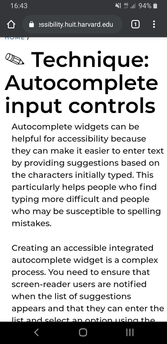 Keknya ga banyak yang tau kalau autocomplete dan autocorrect itu justru menyasar ke minoritas, tp manfaatnya dirasakan juga sama mayoritas kan?