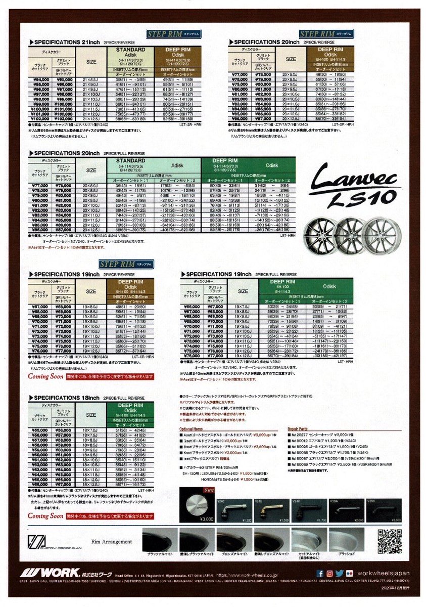 autoplanner2's tweet photo. Workさん新作情報！
Lanvec LS10

#ワークホイールジャパン
#Ps
#Duex
#Lanvec
#LS10 https://t.co/SQZSfrfymu