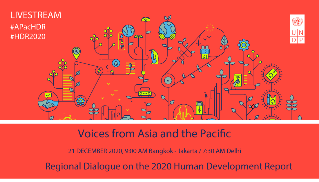 The #HDR2020 presents a sobering analysis that broken societies put people and planet on a collision course. Join our dialogue on Dec 21 to hear how the world’s most populous region can embrace a new vision of economic growth. #APacHDR Register here: bit.ly/3auKXKq