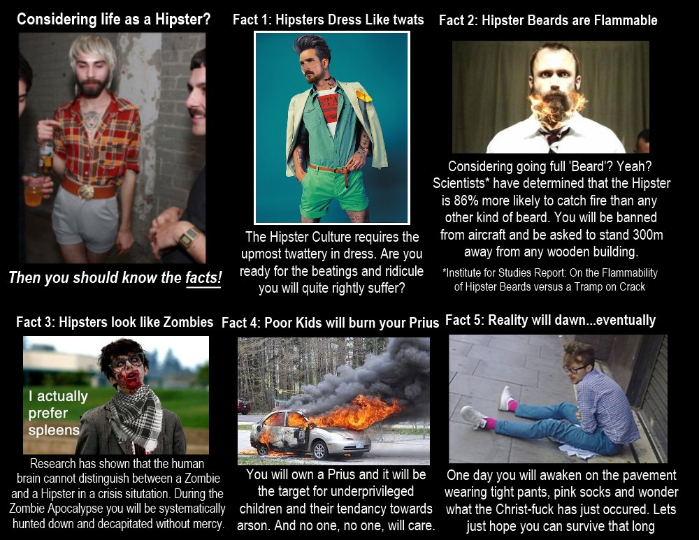 The Hipster Trebuchet actually got a mention in a Observer article about hipster hatred. One of my proudest moments as a shitposter.