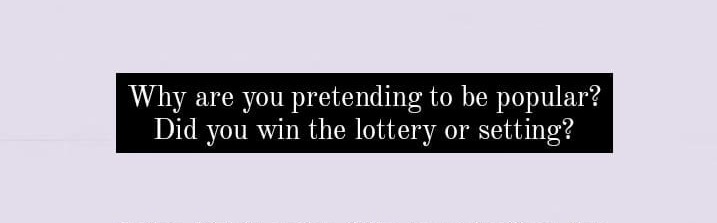 Sadar tidak sadar kita mengabaikan dan tidak menghargai moment yang ada bersama dengan orang lain hanya karena kita terlalu fokus dengan smarthone. Seolah mendadak menjadi orang popular karena memenangkan sebuah lotery.