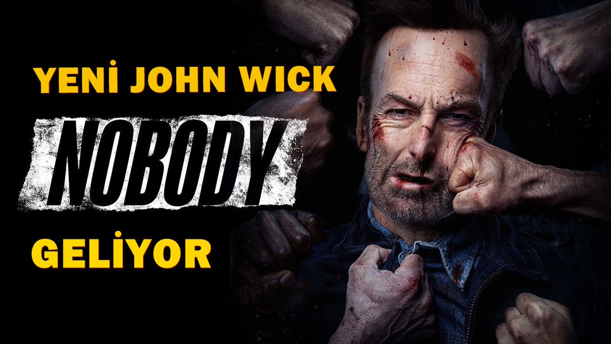 SevgilimSinema's tweet photo. Günün Videosu yayında!
Bob Odenkirk'lü yeni bir aksyion filmi geliyor.
Bu videoda inceledik.
https://t.co/rIdKdh6Yzi

#pazar #pazarkeyfi #sinema #nobodymovie #nobodyfilm https://t.co/tU7TmGcy78