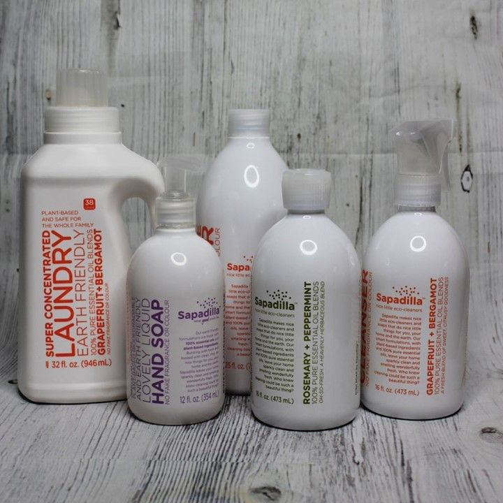 ThisMamas's tweet photo. Sapadilla offers a variety of wonderfully effective soaps and cleansers (dish soap, hand soap, laundry detergent, countertop cleanser and an all purpose cleaner). All of their products are plant based, biodegradable and earth friendly.  https://t.co/GVBn6iDyE3 https://t.co/n1miMjStfk
