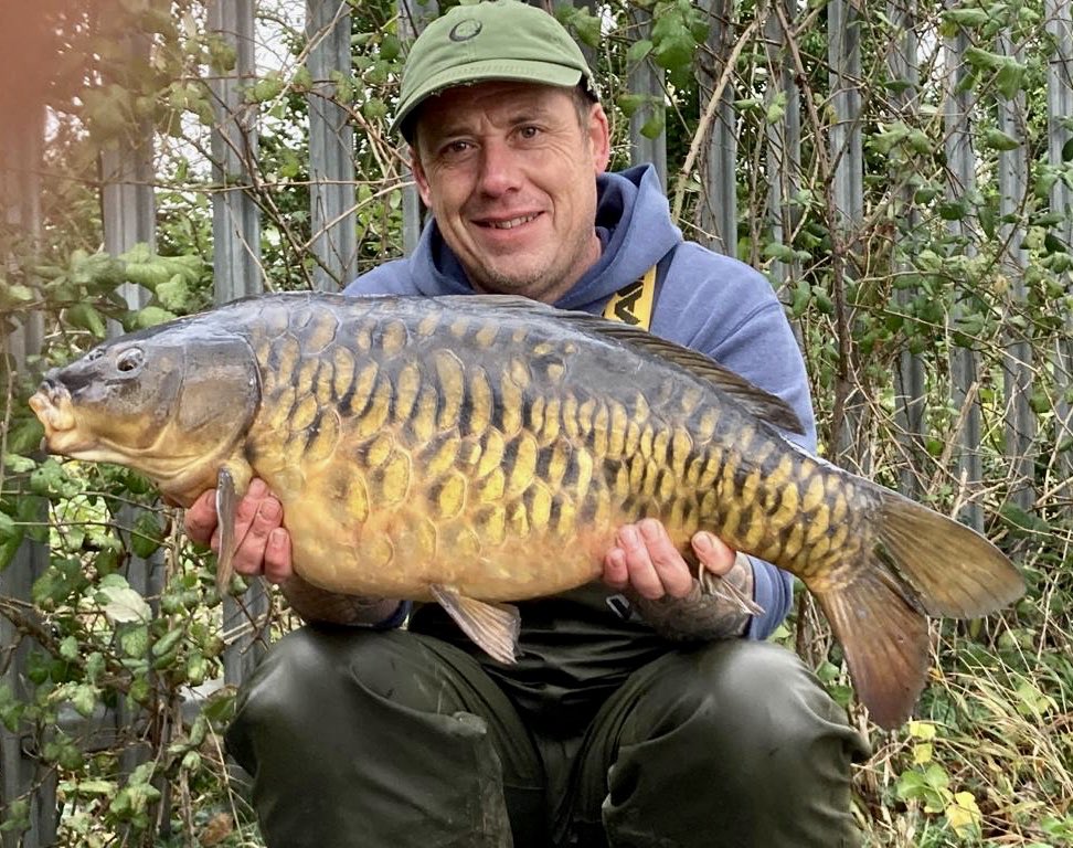 stgeorgeslake's tweet photo. Ade has had a few blanks on @stgeorgeslake but landed this #carp yesterday. Not big but what a stunner! One of the #czechblues #leneys nearly doubled in size since stocking in Feb #carpfishing #fishing #fishinglife #wintercarping #carplife https://t.co/scuG3jvfQF