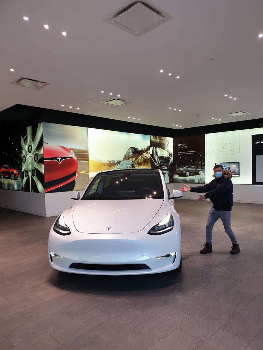 Gabriel39779595's tweet photo. @elonmusk My first encounter with Tesla Model Y. It was an amazing experience! Thank you, #ElonMusk ! https://t.co/b6guKVBPdV