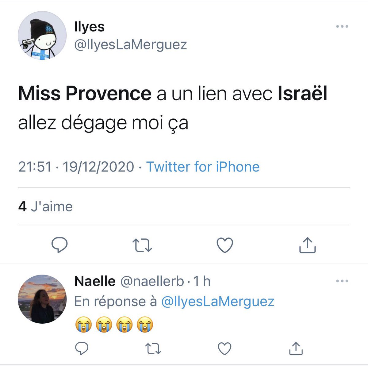 cestrosi's tweet photo. La haine antisémite continue de se déchaîner librement sur les réseaux sociaux, cette fois contre April Benayoum, #MissProvence2020, en raison de ses origines israéliennes. C'est ignoble. Tout mon soutien à April, magnifique 1ère dauphine hier soir. #MissFrance2021 https://t.co/80h2O4wQx2