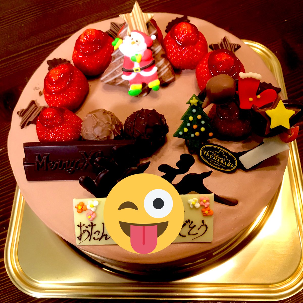 クリスマスチョコレートケーキ クリスマスチョコレートケーキ