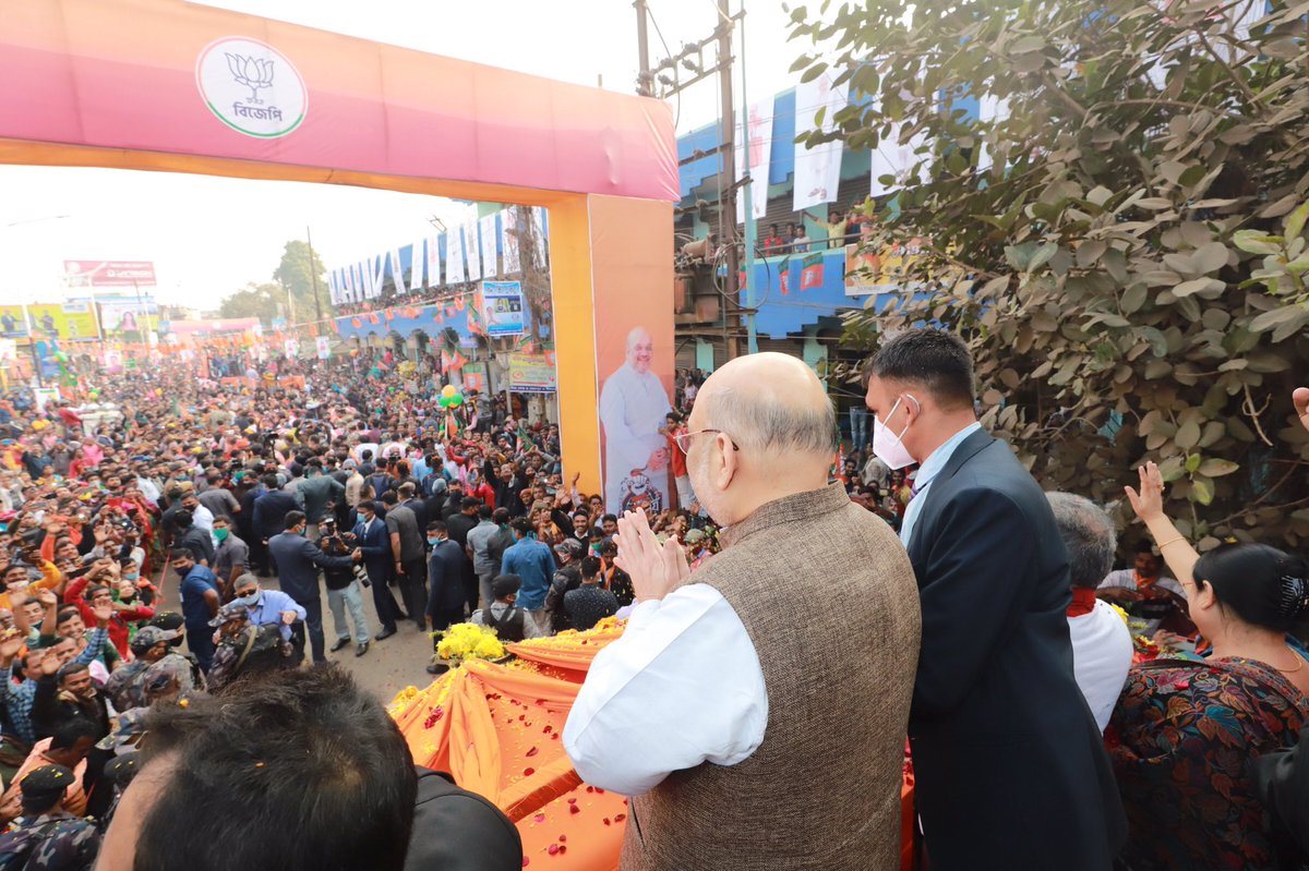 AmitShah's tweet photo. #BengalWithBJP https://t.co/2Muq5iBjF0