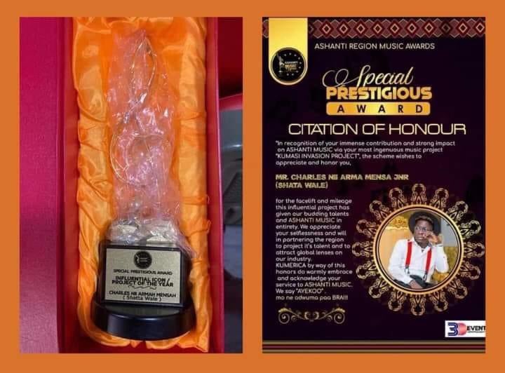 ShattaBianca's tweet photo. Congratulations @shattawalegh ❤️

1Don Wins First Award From Kumerica And That Is The Power Of The #KumericaInvasionProject 🔥🔥 https://t.co/eWcq4LC8Jh