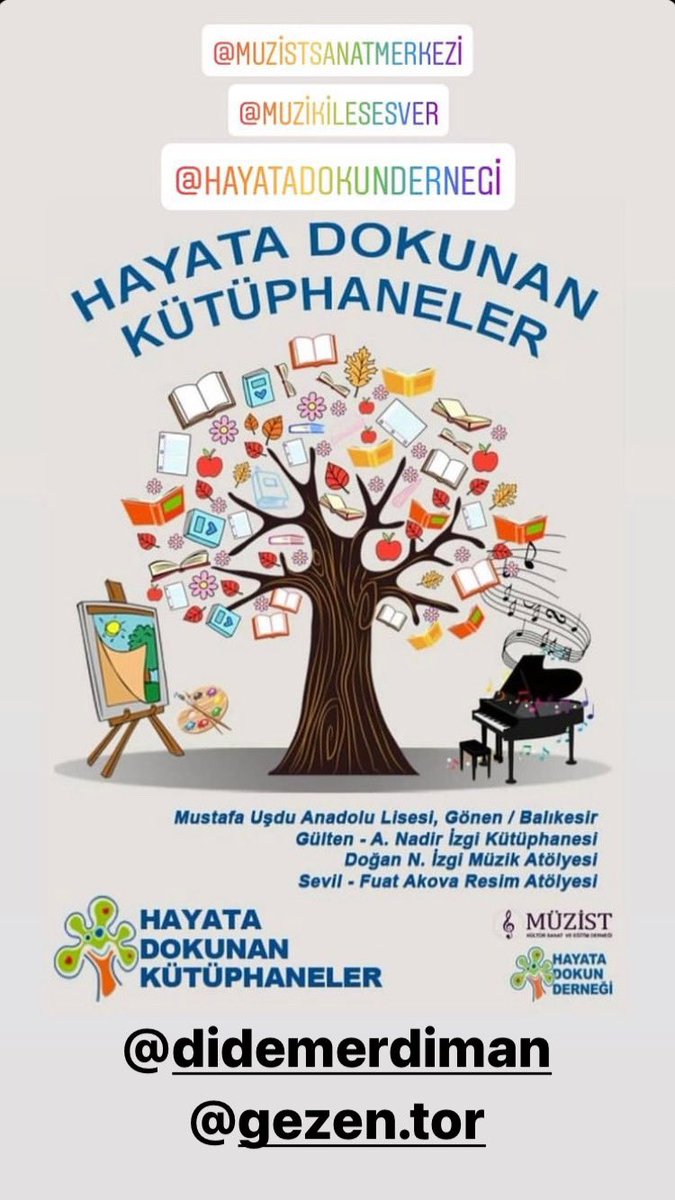 GaiaSkywalker's tweet photo. Pandemiye rağmen, 11 Ocak 2021’de yine büyük umutlarla eğitimde fırsat eşitliğine elimizden gelen bütün gayretle katkıda bulunuyoruz...

Duyurumuza siz de destek olur musunuz ? 

⁦@hayatadokun⁩ @müzistderneği
⁦@ErdimanDidem⁩ https://t.co/nvjv18rm7d
