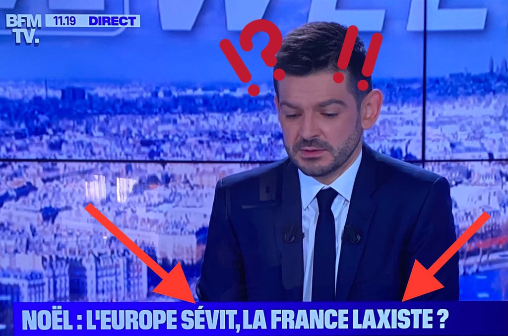 breizh_du29's tweet photo. Amis, réjouissons nous, la #France n’est plus une #dictature, du moins selon #BFMTV et ce jusqu’au prochain revirement... 🙄
#Noel #tournis https://t.co/xDfZWst5m0