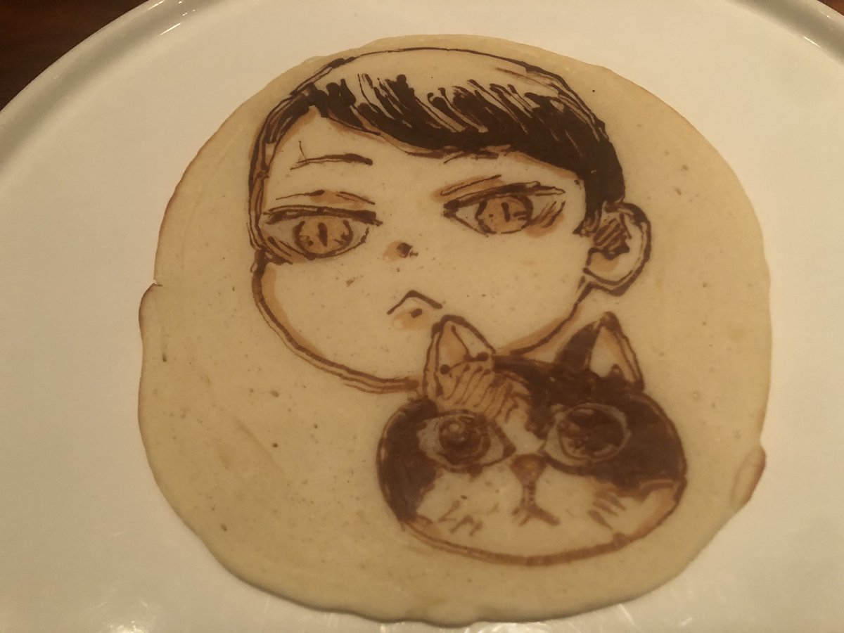 Belau_GT's tweet photo. 鬼滅の刃　パンケーキ🥞アート😊

#ラリチェッタ 
#LaRicetta 
#イタリアンレストラン
#イタリアン🇮🇹 
#イタリアン
#パンケーキアート 
#鬼滅の刃
#胡蝶しのぶ
#胡蝶カナエ
#愈史郎
#茶々丸 https://t.co/hLmwPkHSri