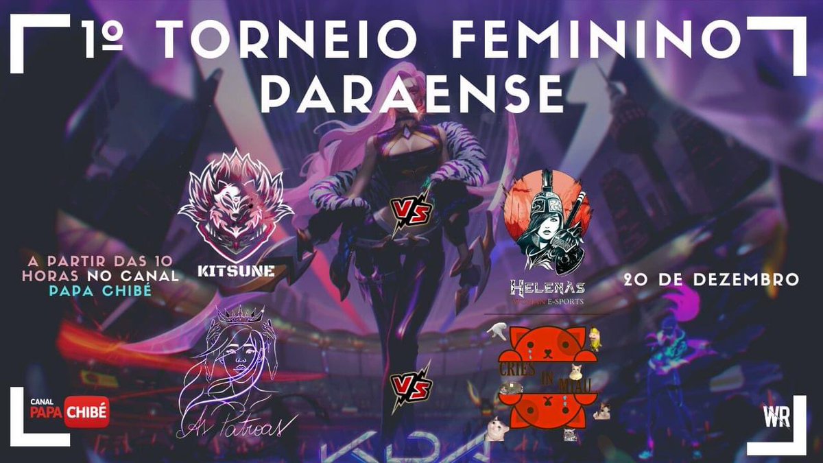 miachancos's tweet photo. Hoje vai acontecer o primeiro torneio feminino paraense e eu vou jogar com As Patroas! O campeonato começa às 10h e vai ser transmitido nesse canal, caso alguém queira assistir:
https://t.co/Hpza4B5Ex7
✨ #GoPatroas ✨ https://t.co/3KnuSpQL6x