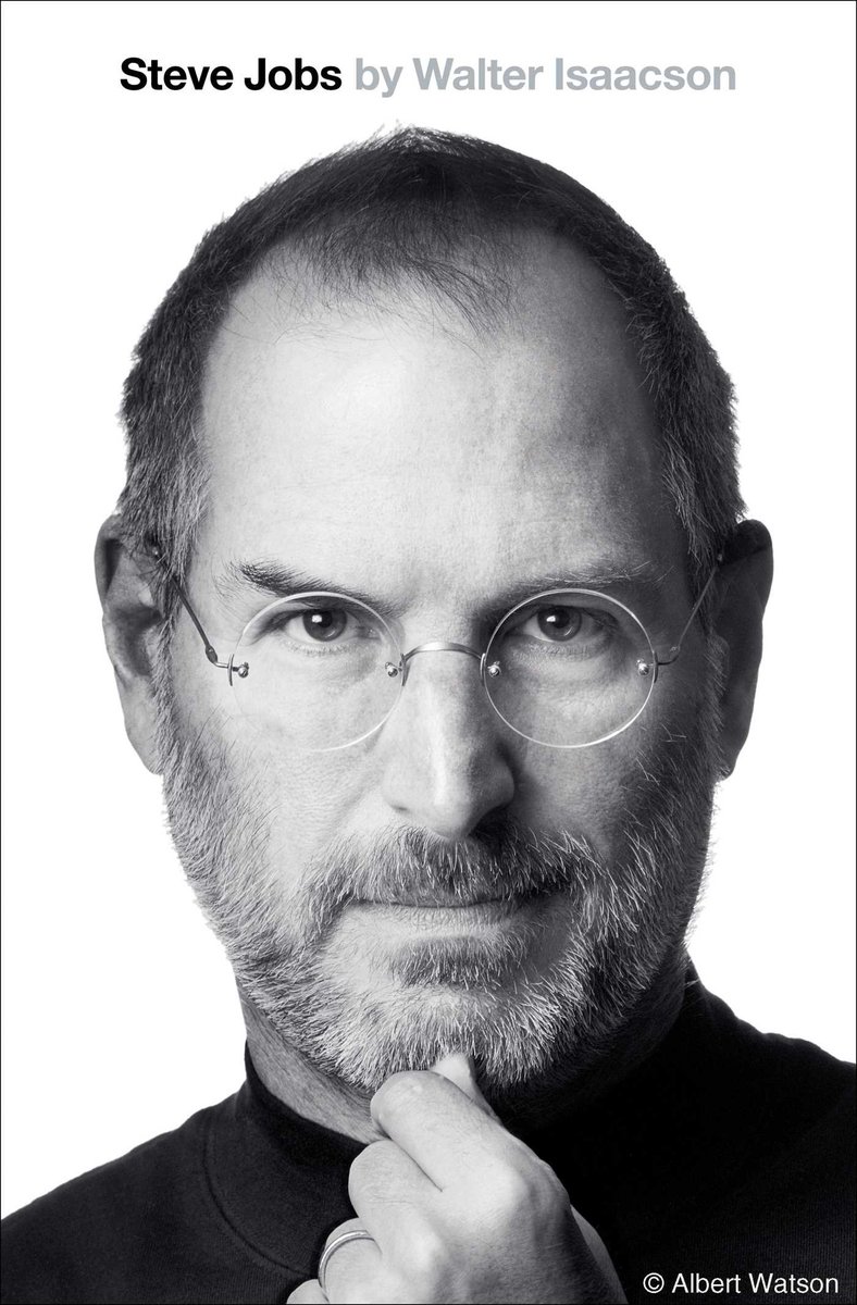 The biography of Steve Jobs by  @WalterIsaacson has to be the finest book I've read this year.Right from his childhood to his death, the author has marvelously articulated every bit of detail.Sharing some insights & highlights from the book 