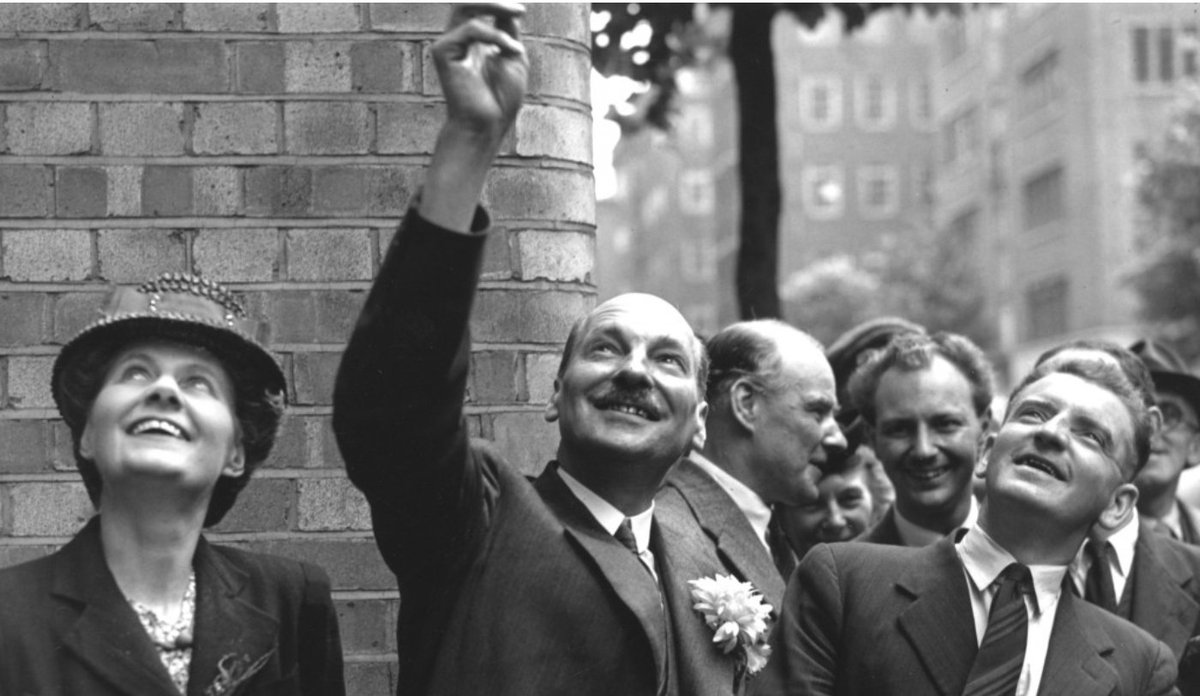 Earl Attlee is the grandson of Clement Attlee, probably the finest administrator ever to occupy #10. His Government launched  @NHS in 1948.He would not have tolerated dissembling from Govt departments.But the third Earl isn’t getting answers to factual questions. (thread)