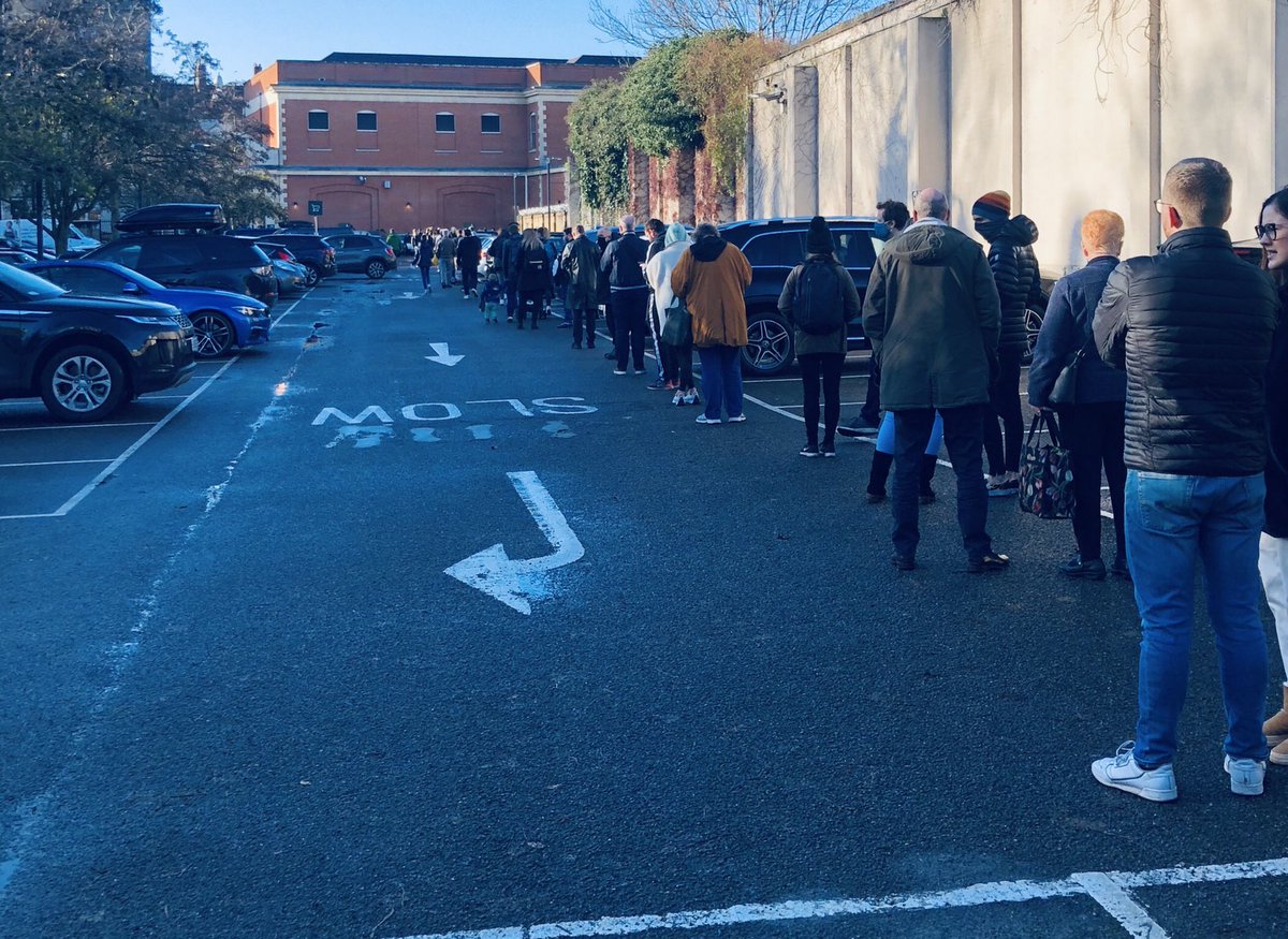Strong Jingle All The Way vibes as the gentry of north London pile into Waitrose to get the last Brie and Cranberry Parcels
