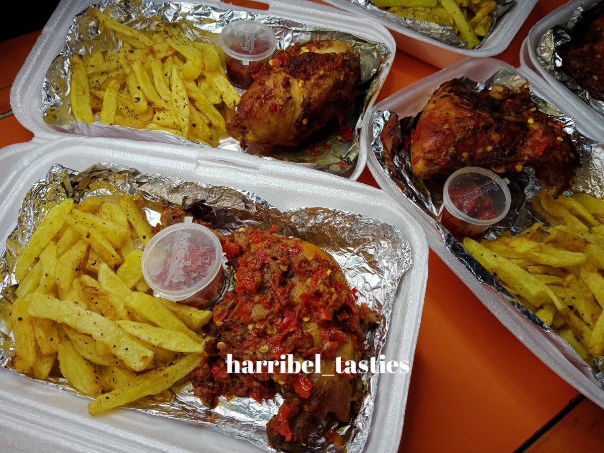miz_enig's tweet photo. @aproko_doctor We make: Small chops, Gizdodo, Chicken and Chips, Peppered snails and fries and more. All at very affordable prices. @ Harribel_tasties.
Call/whatsapp: 08075449249 https://t.co/RwQ4rIRXCG